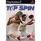 Top Spin PS2 Game (Sony PlayStation 2, 2005) NTSC-U/C Tested Working CIB