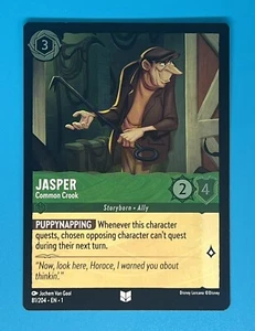 Disney Lorcana The First Chapter Jasper Common Crook 81/024 Foil - Picture 1 of 2
