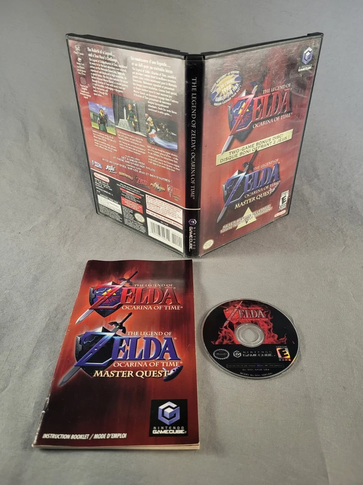 The Legend of Zelda: Ocarina of Time Master Quest, Gamecube, Complete, Authentic - Image 1 of 1
