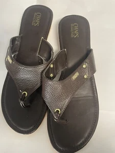Sandalia informal para mujer Chaps. Tacón de cuña bajo. Memory Foam para mujer talla 11 - Imagen 1 de 5