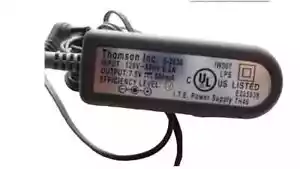 NEU Thomson 5-2836 AC ADAPTER IN 120V OUT 7,5V 500mA SCHNELLER VERSAND - Bild 1 von 10