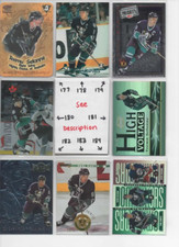 Anaheim Mighty Ducks * SERIAL #'d Rookies Autos Jerseys GETZLAF PERRY SELANNE