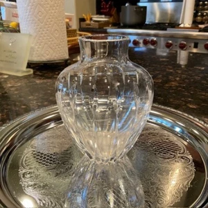 Cameo Crystal Vtg. 5 5/8" Bud Vase by Atlantis - Picture 1 of 6