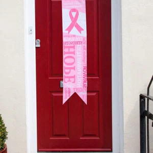 2 Pcs Frauen S Gesundheit Banner Awareness Garten Flagge Garten Fahnen - Bild 1 von 12