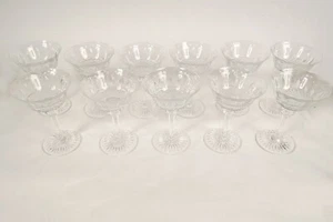 11 Coppe Champagne Cristallo Cartapecora Modello Tommy Xx Secolo - Foto 1 di 1