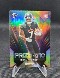 2023 Inserto Prizm Bijan Robinson RC Prizmatic #19 Atlanta Falcons Rookie - Foto 1 di 2