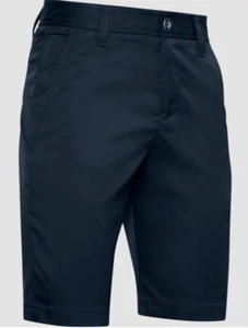 NEW Under Armour Boys Match Play Golf Shorts 1330516 Navy Blue Size 12 - Picture 1 of 1