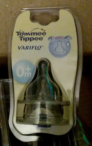 A Box Of 12 TOMMEE TIPPEE Silicone Variflow Teats • 6 Packs Of 2 • Age 0+ - Picture 1 of 6