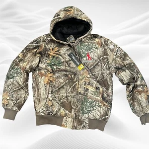 Dri Duck Laramie Large Camo Jacket Realtree Edge Power Move Hunting *Logo NWT - Picture 1 of 8