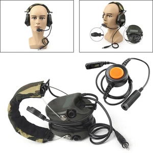 H60 Sound Pickup Zestaw słuchawkowy z redukcją szumów 6-pinowy U94 PTT do E8600/8608/8268 - Zdjęcie 1 z 17