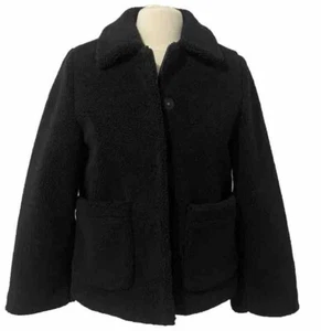 Rebecca Minkoff Harley Jacket Coat M Plush Versatile Chic Warm Cropped $1100 - Picture 1 of 20