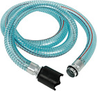 1 Inch Suction Hose for Fuel Transfer Pump with Threaded Couplings Oil Diesel.