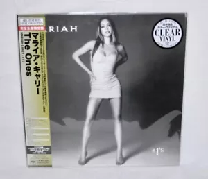Mariah Carey The Ones #1'S 2LP Clear Vinyl w/ obi Japan Limited - Picture 1 of 5