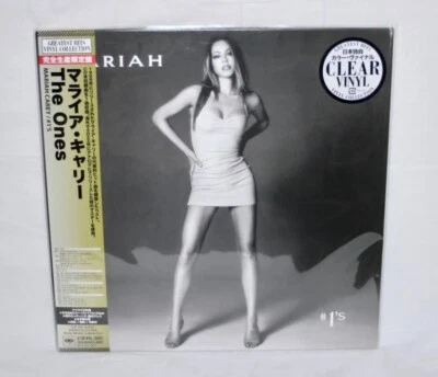 Mariah Carey The Ones  #1'S 2LP Clear Vinyl w/ obi Japan Limited - Image 1 of 4