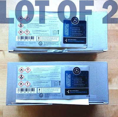 Lote de 2 ~ Mercedes-Benz A000989490511 ~ Kit Adhesivo Instalación Parabrisas Foto 1 de 4