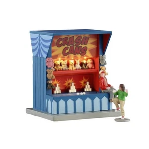 Lemax Carnival Village Accessory Crash Cans Game Set of 2 54460 - Picture 1 of 4