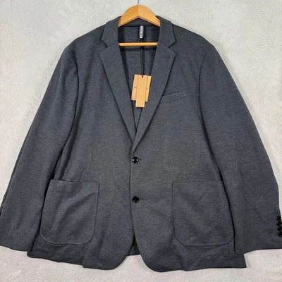 NEW PJ Paul Jones Mens 3XL Charcoal Textured Blazer Jacket Unstructured Preppy - Image 1 of 4