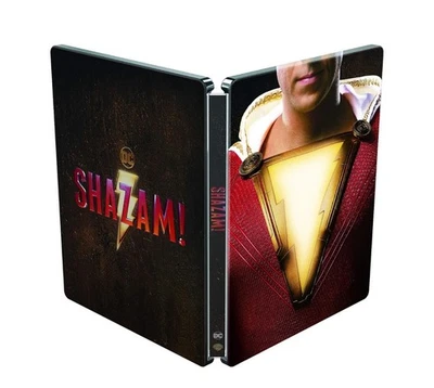 Shazam! 4K Ultra HD + Blu-ray Limited Edition Steelbook (Brand New And Sealed) - Image 1 of 4