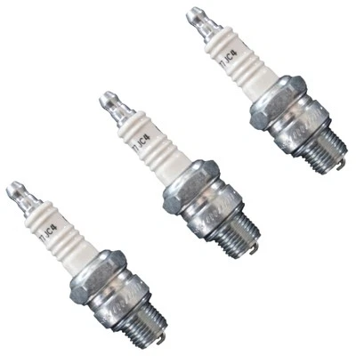 3x spark plugs for Kawasaki H1 S1 Ktm Puch Cobra Zündapp GS 125 Champion L77JC4 - Image 1 of 2