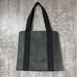 ALEXANDER McQUEEN Studded Leather Tote Bag Black from Japan - Picture 1 of 24