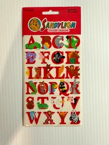 Vintage Kromekote Sticker Designs, SANDYLION, 2 sheets, sealed NEW - Picture 1 of 2