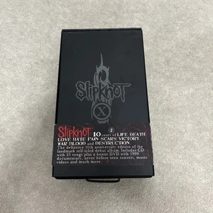 Slipknot 10th Anniversary Edition: Lockbox, CD, Tshirt etc Good Condition - Bild 1 von 21