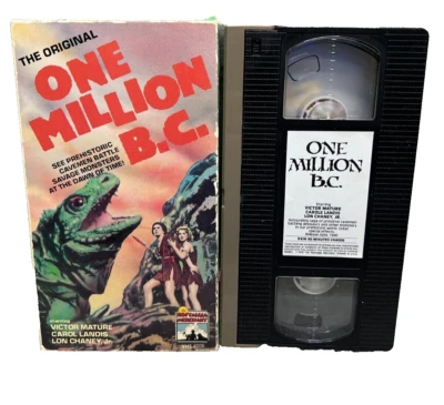 The Original ONE MILLION BC (VHS) Nostalgia Merchant - Victor Mature - Image 1 of 4