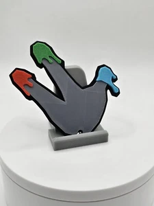 Schlüsselanhänger Finger Maler Abzeichen - Gorilla Tag VR Spiel Oculus Rift - Bild 1 von 4