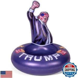 Float Joy Trump Pool Floats Adult Lake River Floats Inflatable Fun Pool Float - Picture 1 of 5