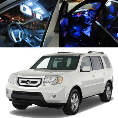 Oferta de paquete de luces interiores completas LED 11 x 5050-SMD para Honda Pilot SUV 2009-up Foto 1 de 4