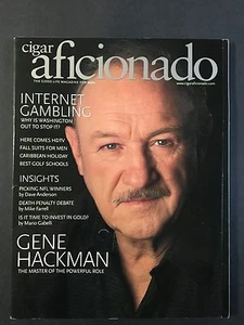 Cigar Aficionado Magazine October 2000 Gene Hackman - Imagen 1 de 1
