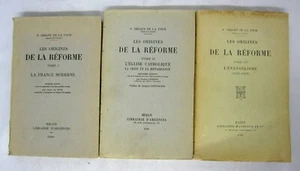 Les Origines de la Reforme Tome I, II, III Hachette Melun French History 3 Books - Bild 1 von 8