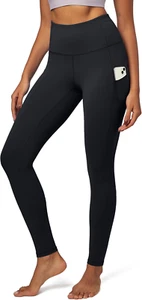 Leggings with Pockets for Women High Waisted Yoga Pants Leggings for Women Tummy - Picture 1 of 12
