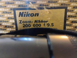 Nikon 200-600 9.5-10.5 Auto Nikkor Tele Photo Zoom W/ Original Box eBay - - Picture 1 of 3
