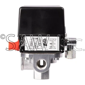 5140117-69 OEM DeWalt/Craftsman/Porter Cable 4-Port Pressure Switch 100/125 PSI - Picture 1 of 4