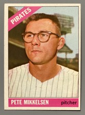 1966 Topps Pete Mikkelsen #248 Pittsburgh Pirates