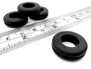 Ojal de goma de ajuste de orificio de 5/8" se adapta a panel de 1/16" de grosor, tiene identificación de 3/8", ¡envío gratuito! - Imagen 1 de 12