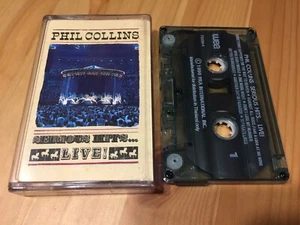 Phil Collins Serious Hits... Live! Cassette Tape (WEA 1990) Thailand Release - Picture 1 of 3