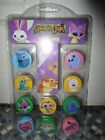 Animal Jam Colourful Eraser Pack 10 Rubbers Brand New