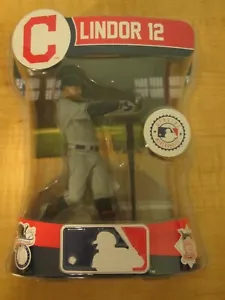 "Figuras de dragón Francisco Lindor #12 2016 de los Indios de Cleveland MLB importaciones 6" - Imagen 1 de 6