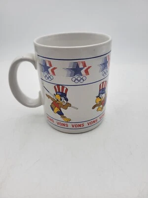 1984 Los Angeles Olympic Gymnastics Sam The Eagle Vons Papel Cup Coffee Mug - Image 1 of 4