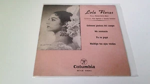 LOLA FLORES "GRITENME PIEDRAS DEL CAMPO" 7" EP SPANISH SINGLE G/A BE/A ECGE70680 - Picture 1 of 2