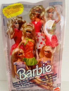 Barbie Vintage Sweet 'n Pretty NEW IN PACKET Fashion Candy Scented Tutti Frutti - Picture 1 of 4