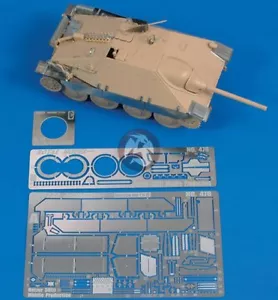 Royal Model 1/48 cacciacarri 38(t) Hetzer Mid Prod. Aggiornamento (per Tamiya 32511) 476 - Foto 1 di 1