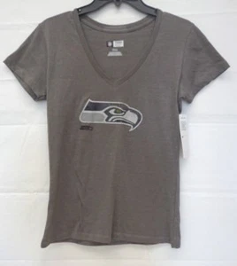 Seattle Seahawks Women's Medium V-Neck Tee Shirt - Picture 1 of 3
