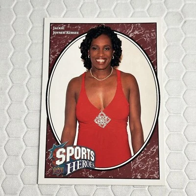 Jackie Joyner Kersee 2008 Upper Deck UD Sports Heroes Insert Team EE. UU. Juegos Olímpicos Foto 1 de 4