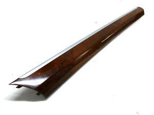 AUDI Q7 REAR RIGHT PASS SIDE DOOR BEZEL MOLDING WOOD GRAIN TRIM OEM 2007-2015 💎 - Picture 1 of 8