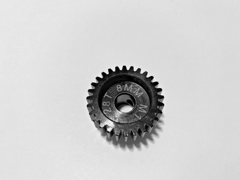 8MM 28T MOD 1 PINION GEAR Traxxas Losi Hpi Arrma Serpent Mugen Ofna Xl2 Redcat  - Image 1 of 3