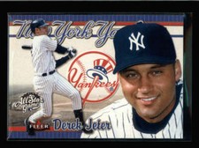 DEREK JETER 2002 FLEER #1 ALL-STAR GAME CARD SP AY7402