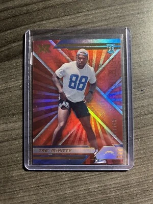 2021 Panini XR Red #168 Tre' McKitty /249 Los Angeles Chargers B8 - Image 1 of 2